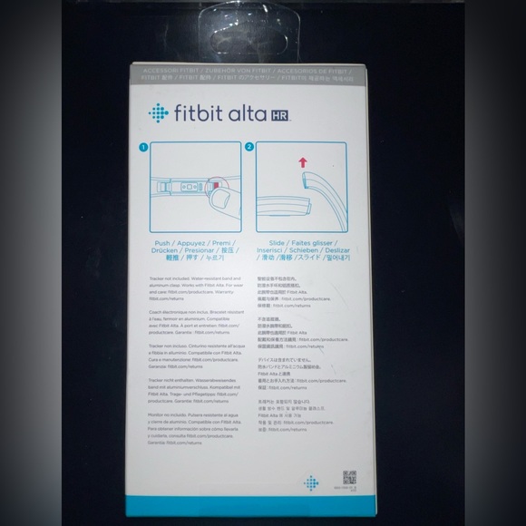 Fitbit Alta | Classic Accessory Band - Size L/G - Picture 2 of 4